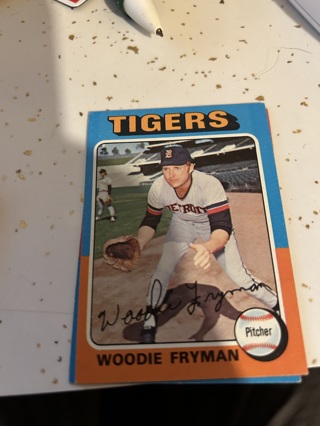 1975 topps woodie fryman