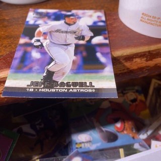 2000 pacific paramount jeff bagwell baseball card 