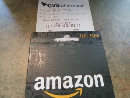 $30 AMAZON GIFT CARD. DIGITAL DELIVERY. WINNER GETS THE GIFT CODE.