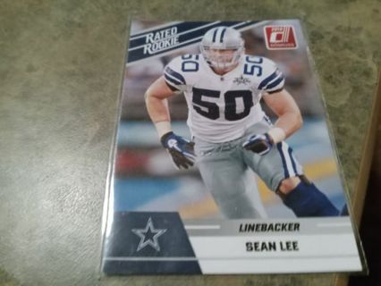 2010 DONRUSS RATED ROOKIE SEAN LEE DALLAS COWBOYS FOOTBALL CARD# 90