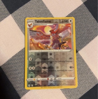 Talonflame Pokemon Card 
