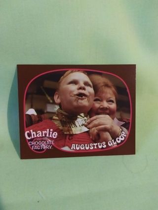 Charlie & The Chocolate Factory mini Trading Card