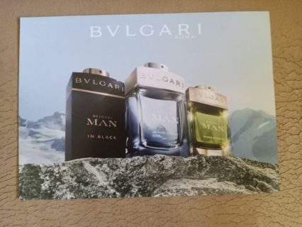 For the Men - Bvlgari Man - 3 Cologne Samples