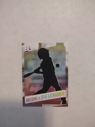 2024 Topps Big League BECOME A BIG LEAGUER Scratch Off Sweepstakes UNSCRATCHED