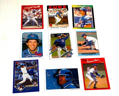 Cubs- Smith,Lake,Alou,Quintana,Sosa,Jackson- 9 Card Lot