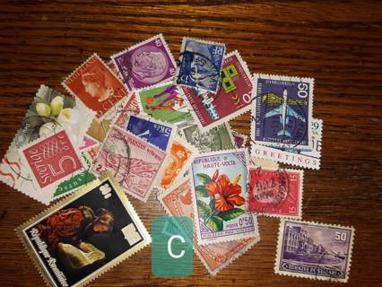 Foreign Stamp Lot C