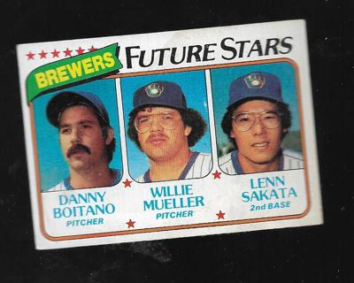 1980 TOPPS BREWERS ROOKIES #668