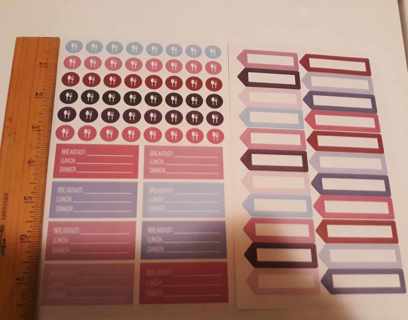 2 Sheets Scrapbooking Stickers (#4)