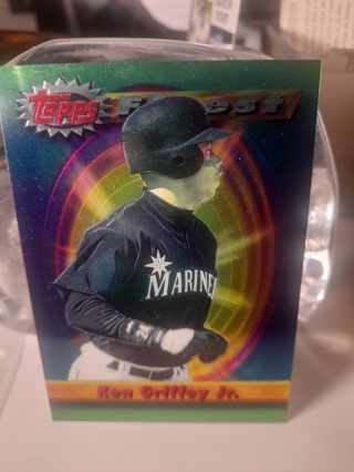 Ken Griffey Jr Topps Finest Chrome REFRACTOR /Mariners 1994