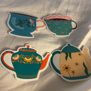 Tea stickers