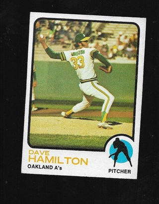 1973 TOPPS DAVE HAMILTON #214