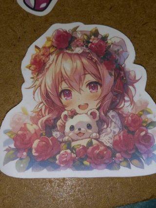 Beautiful new one vinyl lap top sticker no refunds regular mail very nice quality