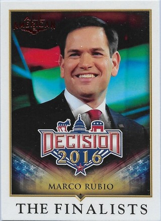 2016 Decision 2016 All-American Red Foil #85 Marco Rubio