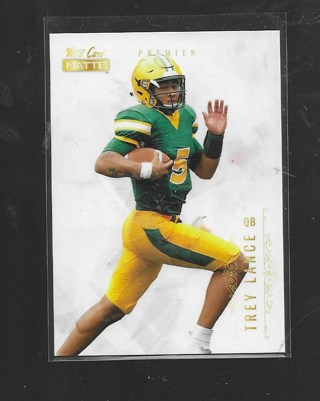 2021 WILD CARD TREY LANCE ROOKIE #6