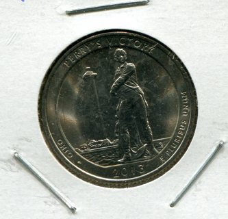 2013 S Perry's Victory Quarter-Gem B.U.