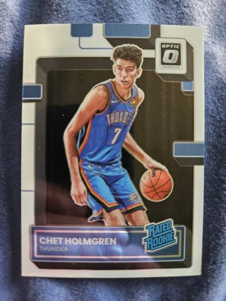 2022-23 Donruss Optic Rated Rookie Chet Holmgren