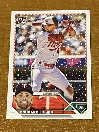 2023 Topps HOLIDAY - Rookie Card - EDOUARD JULIEN #H69
