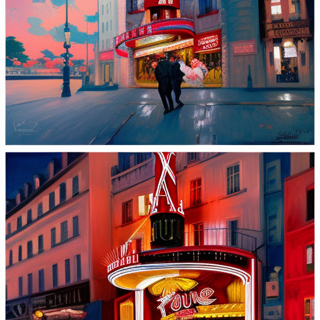 Listia Digital Collectible: Moulin Rouge Double Exposure