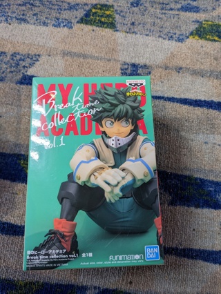 My Hero Academia Anime Figure - Izuku Midoriya (Deku) Break Time Collection Vol. 1 (New, Unopened)