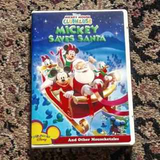 DISNEYS MICKEY MOUSE CLUBHOUSE=MICKEY SAVES SANTA DVD=ORIGINAL CASE=NO SCRATCHES