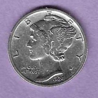 Fantastic Find 1924 Mercury Dime 90% Silver U.S. 10 Cent Coin