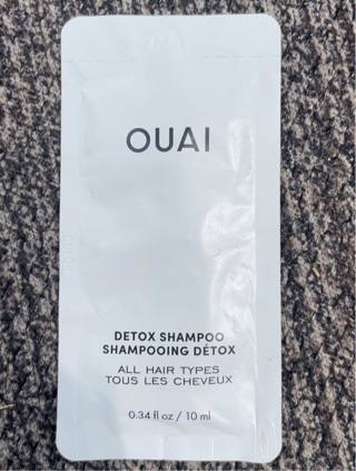 Ouai Detox Shampoo .34 fl oz 10 ml Sample