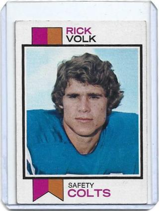 1973 TOPPS RICK VOLK CARD