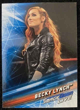 Topps WWE Smack Down 2019 - Becky Lynch Card #8 NM