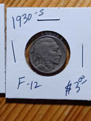 1930-S Buffalo Nickel! 2