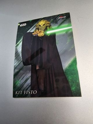 2018 Star Wars Kit Fisto topps finest