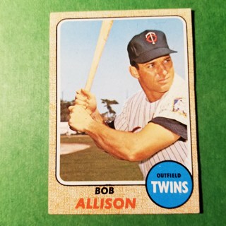  1968 - TOPPS BASEBALL CARD NO. 335 - BOB ALLISON - TWINS