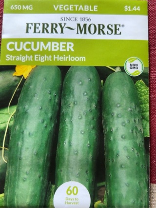 Ferry Morse Cucumber Seeds