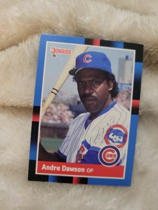 ANDRE DAWSON CUBS SPORTS CARD PLUS 2 MYSTERY CARDS