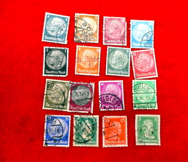  16 -All Different Germany Stamps # 4.  