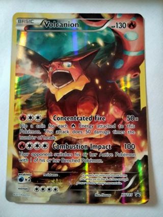 Volcanion xy185 rare holo promo pokemon