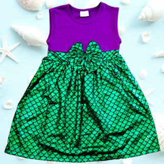 BNWT Girl's Mermaid Dress Size 3T