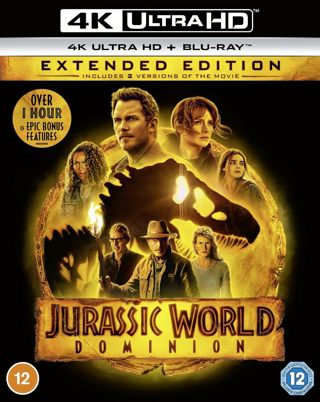 Jurassic World Dominion 4K UHD DVD