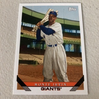 2019 Topps Archives - [Base] #234 1993 Design - Monte Irvin