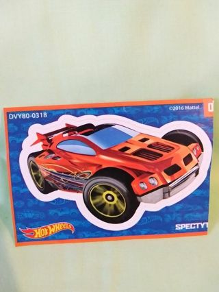 Hot Wheels StickerTrading Card #01