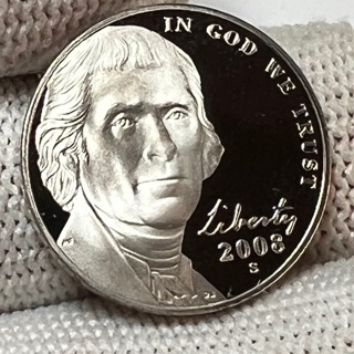 2008-S PROOF JEFFERSON NICKEL