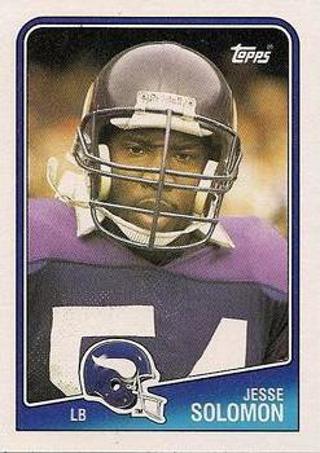 tradingcard - 1988 Topps #159 - Jesse Solomon RC - Minnesota Vikings