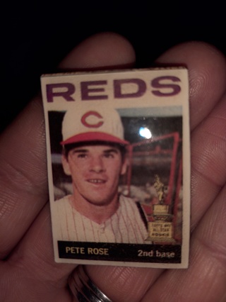 Pete Rose mini magnet