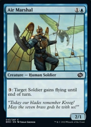 Air Marshal - Foil MTG The Brothers' War