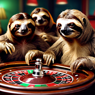 Listia Digital Collectible: Sloths Love Roulette