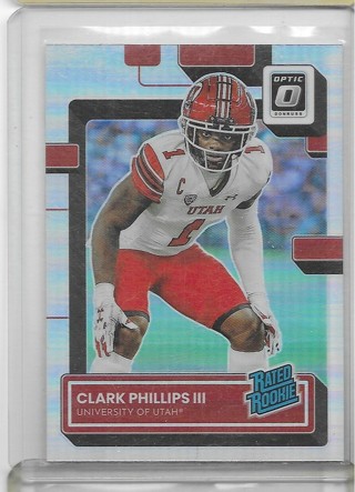 Clark Phillips 2023 Chronicles Draft Optic Holo #22