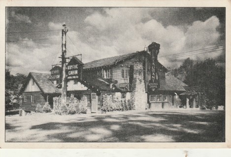 Vintage Used Postcard: (b1): Restaurant in the Rockies