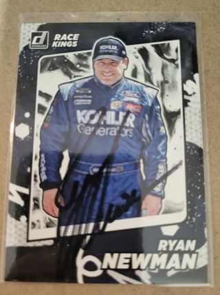 Nascar Ryan Newman autographed card 2023 SRX Champion