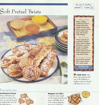 Making Breads & Muffins Leaflet: Soft Pretzel Twists