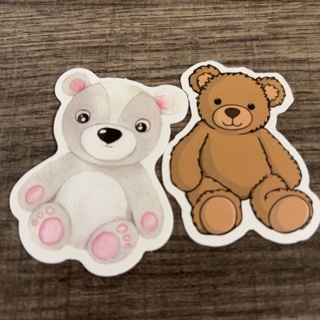 Bear stickers 