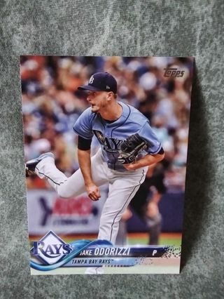 Baseball Trading Card Topps Jake Odorizzi